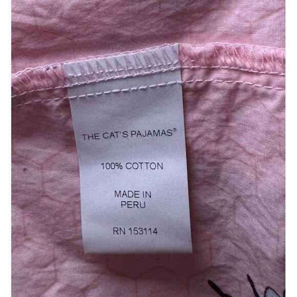 The Cat’s Pajamas Queen BEE Cotton Robe Hive Size M/L - Picture 6 of 7